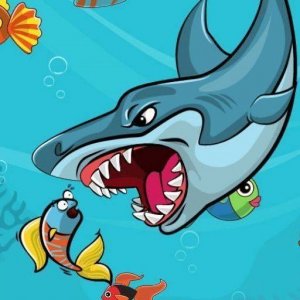 Ocean Shark Adventure Arcade Game