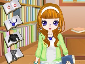 Library Girl Dress Up