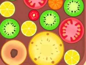 Fruit Merge Puzzle Game