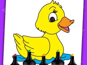 Kids Coloring Book Puzzle