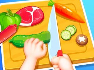 Kids Happy Kitchen Cooking Game