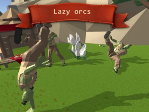 Lazy Orcs Puzzle Clicker