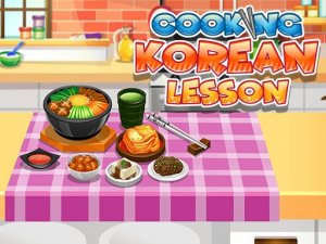 Cooking Korean Lesson Game