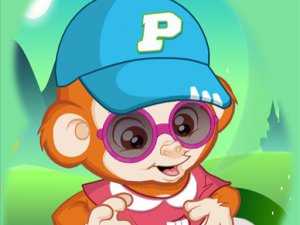 Cute Monkey Dress Up