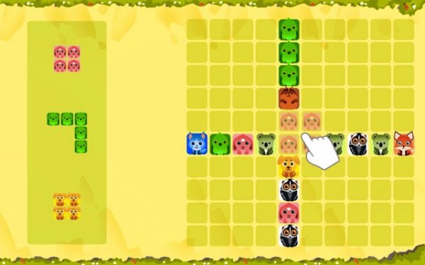 Creature Shape Grid Puzzle