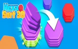 Hexa Sort 3D: Merge Puzzle