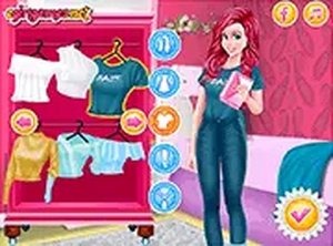 Princess Spring Dress Up Game
