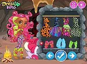 Prehistoric Fashion Dress Up Game