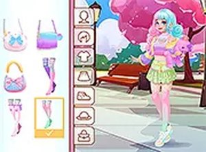 Cotton Candy Dress Up Fashion