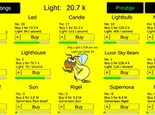 Firefly Glow Incremental Game
