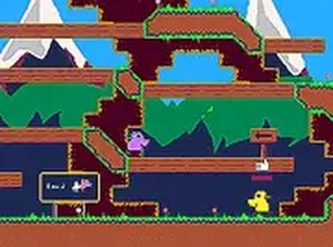 Feathered Dash: Side-Scrolling Adventure